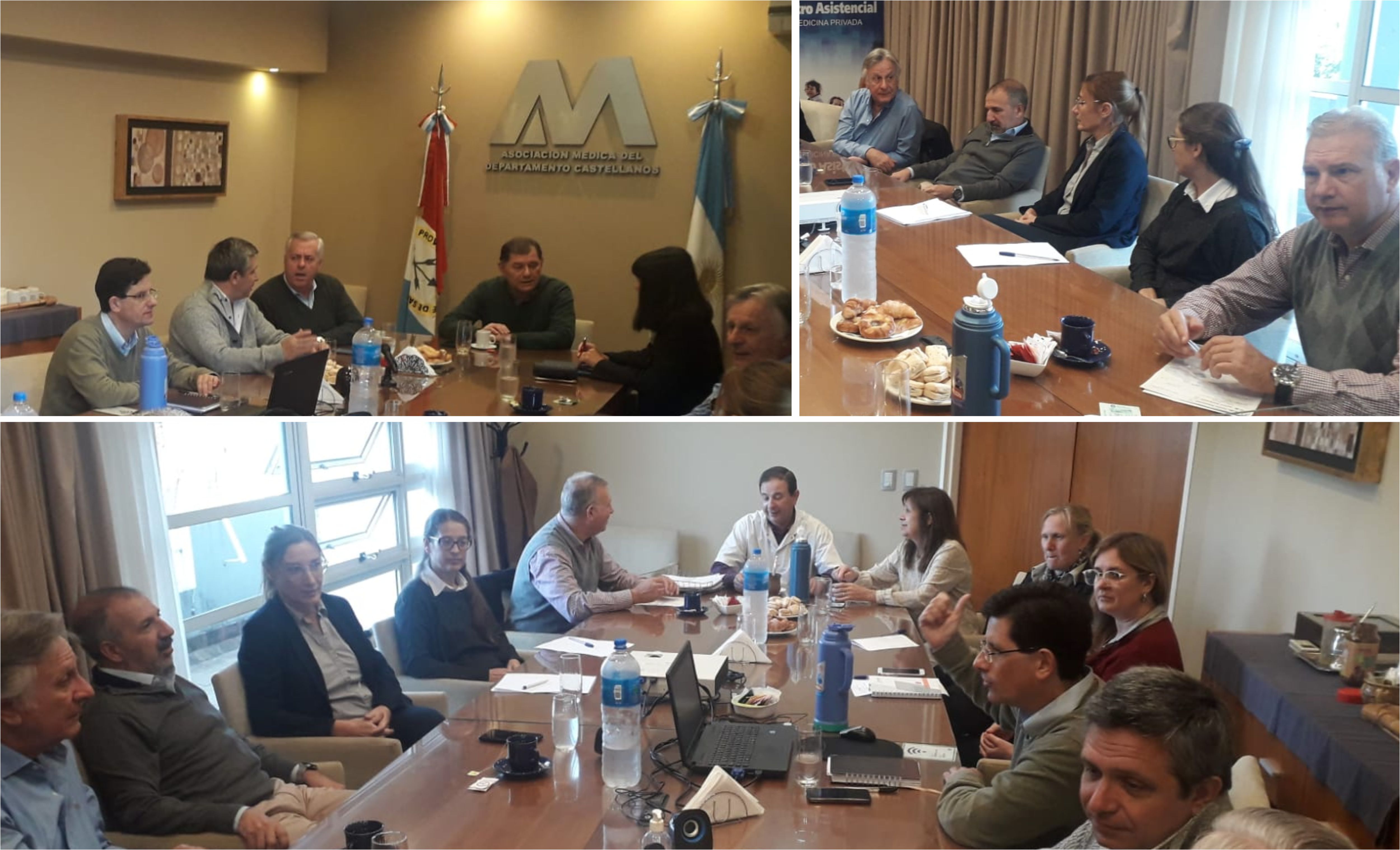 Autoridades de la Asociación Médica se reunieron en Rafaela con sus pares de OSMEDICA class=