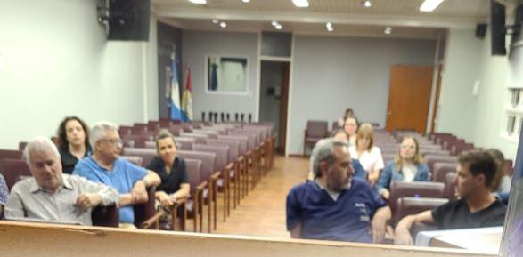 Comisión Directiva se reunió con asociados pediatras class=