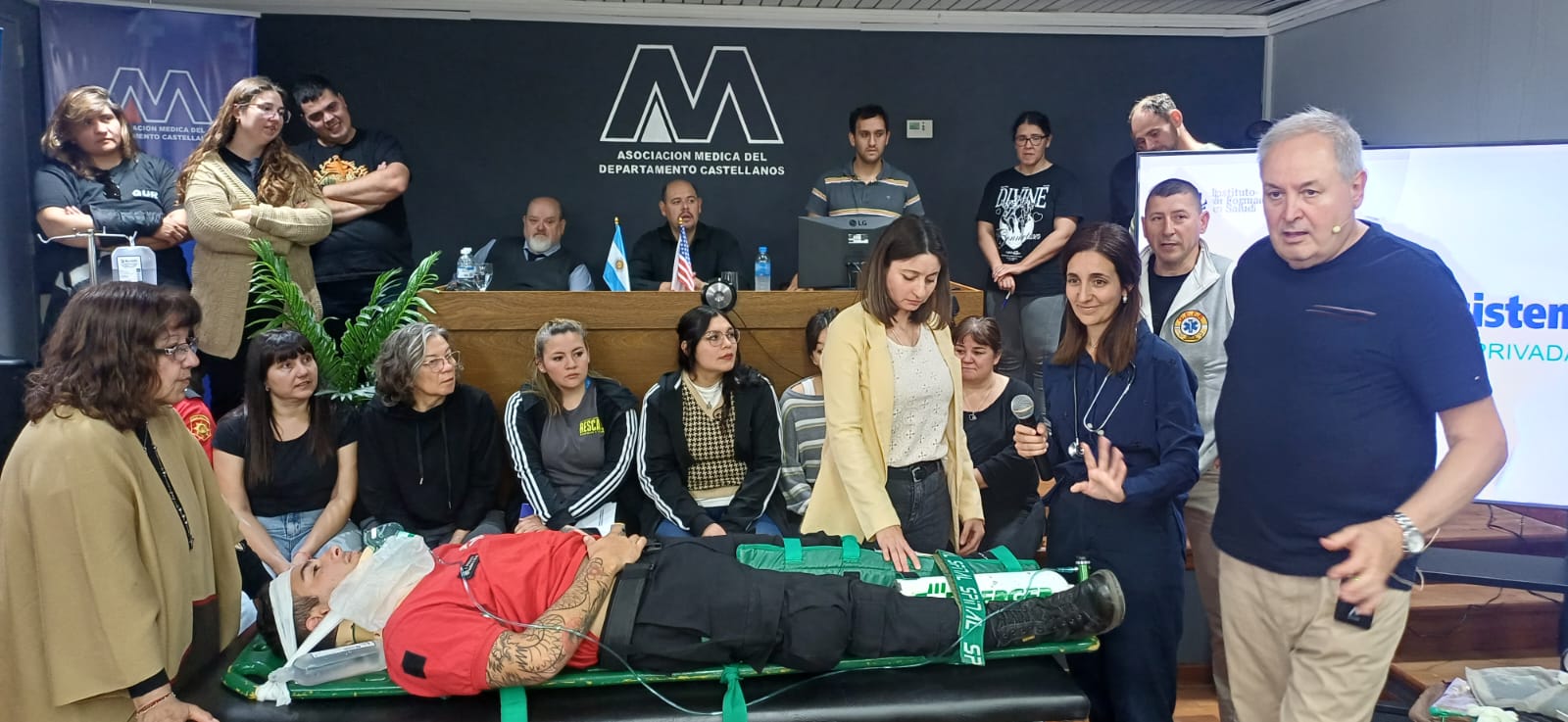 Dr. Norberto Brusa, Taller de Victimas M&uacute;ltiples