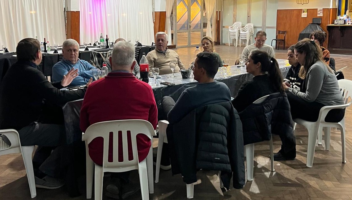 En María Juana, colegas de la región se sumaron a la reunión de Comisión Directiva class=