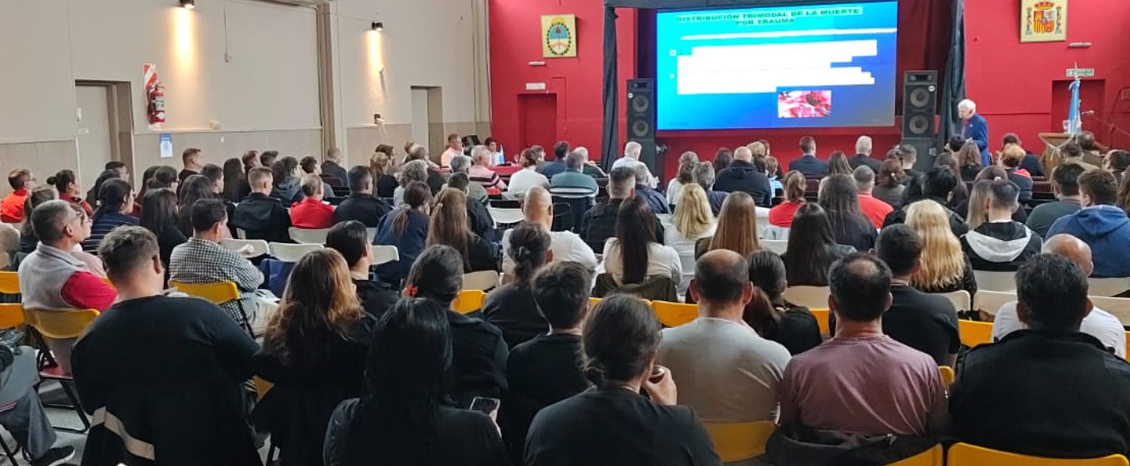 Casi 300 personas se capacitaron sobre emergencia y trauma en el Instituto de Formación en Salud class=