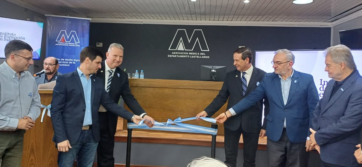 Fue inaugurado el Instituto de Formación en Salud de la Asociación Médica class=