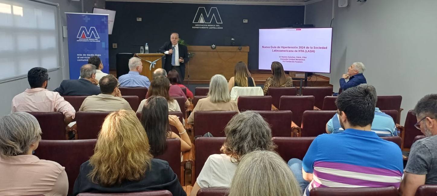 Se realizó la IV Jornada de Clínica y Cardiología con el apoyo de la Fundación Favaloro class=